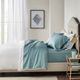 Olliix by Madison Park Blue California King 600 Thread Count 100% Pima Cotton Sheet Set-3