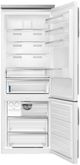 Smeg Professional 28" 16.28 Cu. Ft. Matte White Bottom Freezer Refrigerator-1