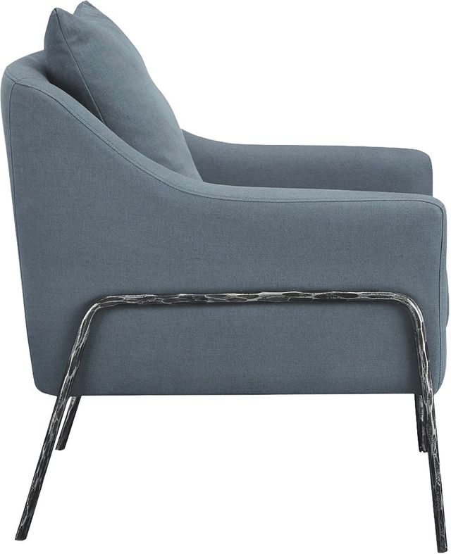 Moe's Home Collection Archer Slate Blue Accent Chair-2