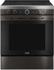 Haier 30" Fingerprint Resistant Black Stainless Slide In Electric Range-0