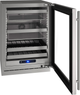 U-Line® 24" Stainless Steel Wine Cooler-0