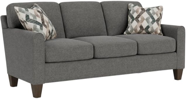 Flexsteel® Customizable Moxy Square Cushion with Rounded Mailbox Arm Sofa-2