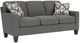 Flexsteel® Customizable Moxy Square Cushion with Rounded Mailbox Arm Sofa-2