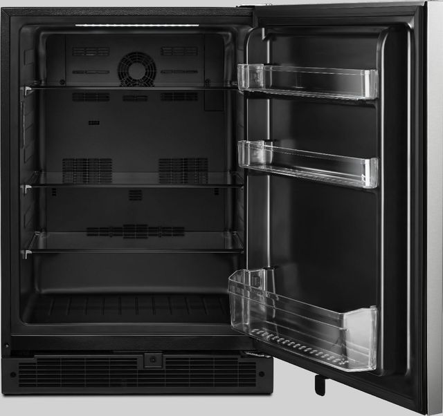 Whirlpool® 5.1 Cu. Ft. Fingerprint Resistant Stainless Steel Under the Counter Refrigerator-1