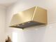 Zephyr Designer Collection Mesa 48" Satin Gold Wall Mounted Range Hood-2