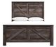 Signature Design by Ashley® Wynnlow Gray King Crossbuck Panel Bed-2