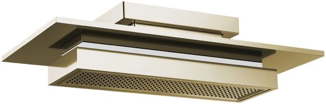 Brizo Frank Lloyd Wright® Brilliance® Polished Nickel Single-Function Raincan Shower Head with Integrated Lighting-0