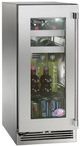Perlick® Signature 15" 2.8 Cu. Ft. Stainless Steel Built-In Beverage Center-0