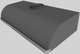 Vent-A-Hood® 42" Gunsmoke Retro Style Under Cabinet Range Hood-5