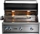 LYNX® Professional 36" 3-Burner California Poppy Built-In Liquid Propane Grill with Rotisserie-2