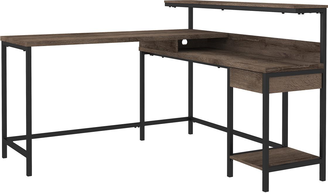 Signature Design by Ashley® Arlenbry Gray Storage L-Desk