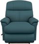 La-Z-Boy® Reed Arctic Blue Leather Manual Rocking Recliner-1