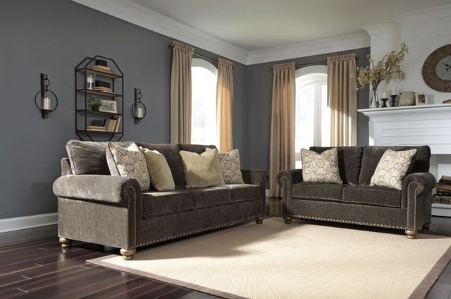 Signature Design by Ashley® Stracelen Sable Queen Sofa Sleeper-3