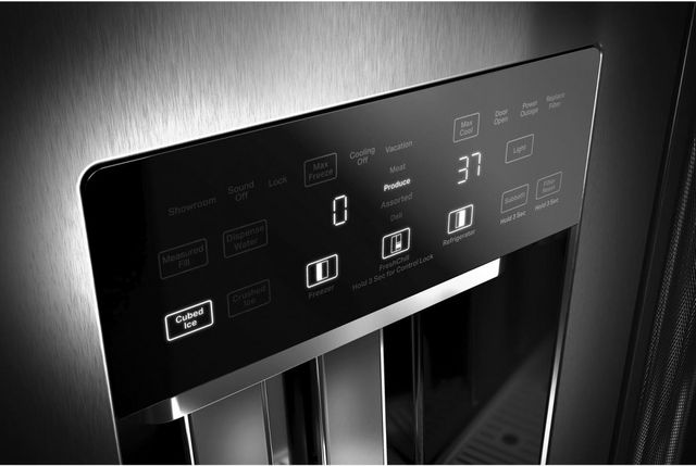 KitchenAid® 36 in. 20.8 Cu. Ft. PrintShield™ Stainless Steel Counter Depth Side-by-Side Refrigerator-4