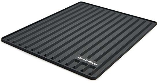 Broil King® Silicone Side Shelf Mat-Black-0