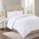 Olliix True North by Sleep Philosophy White Full/Queen Level 2 Cotton Sateen White Down Comforter-1