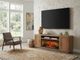 Sunny Designs™ Cane Hearth Oak Grove Media Console-3