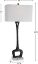 Uttermost® Darbie Black Table Lamp-2
