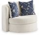 Ashley® Padova Ivory Swivel Accent Chair-0