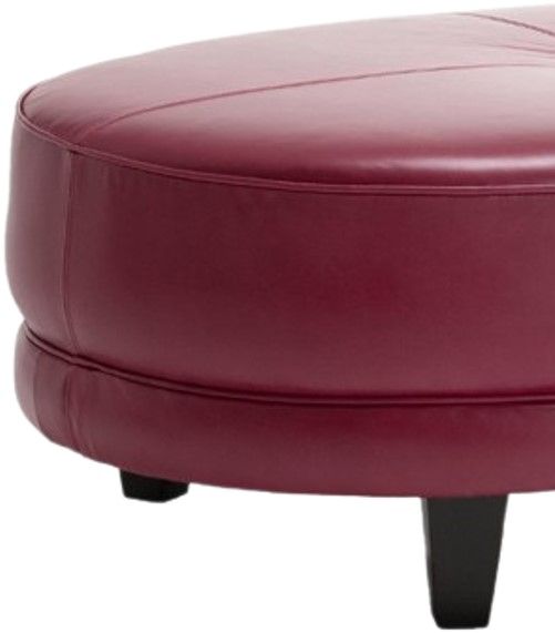 Decor-Rest® Furniture LTD Customizable 3552 Leather Ottoman-1