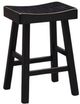 Furniture of America® Biasca 2-Piece Black Counter Stool Set-0