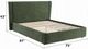 ACME Furniture Cheryl Dark Green Queen Panel Bed-2
