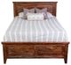 Porter International Designs Sonora Harvest King Panel Bed-1