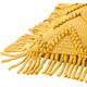 Surya Hylia Mustard 20"x20" Toss Pillow with Down Insert-1
