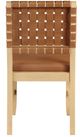 Steve Silver Co. Reid 2-Piece Camel/Sand Rope Dining Side Chair Set-3