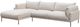 Moe's Home Collection Jamara 2-Piece Sandy Beige Left-Arm Facing Sectional and Chaise-0