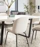 Diamond Sofa® Session 2-Piece Black/Ivory Dining Chair Set-2