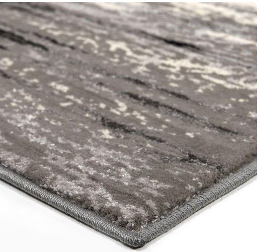 Orian Illusions Devonridge Pewter 5'x8' Area Rug-2