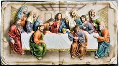 Furniture of America® Homili Last Supper Plaque