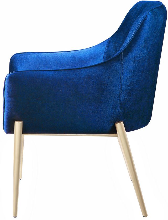 Mazin Furniture Cara Navy Accent Chair-1