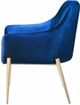 Mazin Furniture Cara Navy Accent Chair-1