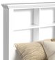 Elements International Hampton Kids White Twin Bookcase Bed-3