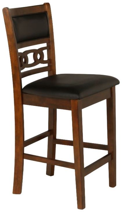 New Classic® Home Furnishings Gia 3-Piece Brown Counter Dining Set-3