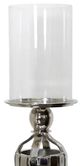 StyleCraft Chrome/White Small Hurricane Holder-1