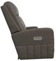 La-Z-Boy® Finley Otter Leather Power Reclining Loveseat with Headrest-3