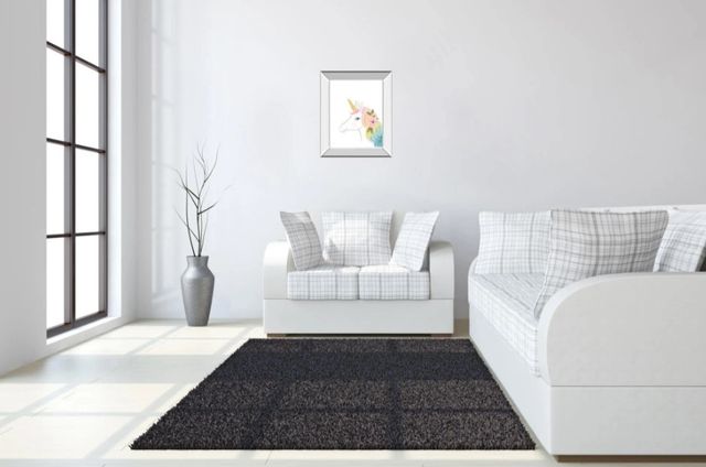 Classy Art Lets Chase Rainbows V by Jenaya Jackson Mirror Framed Wall Art-2