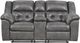 Affordable Furniture 1500 Telluride Charcoal Manual Reclining Loveseat-0