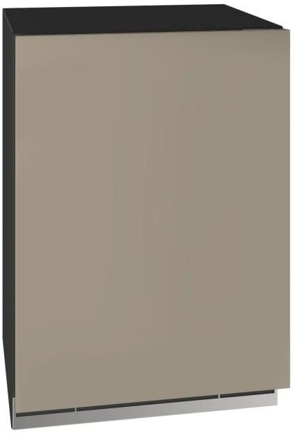 U-Line® Home Collection 24" 4.9 Cu. Ft. Panel Ready Dual-Zone Wine Refrigerator with Solid Door-1