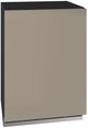 U-Line®  Home Collection 24" 4.9 Cu. Ft. Panel Ready Dual-Zone Wine Refrigerator with Solid Door-1