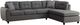 Coaster® Stonenesse Grey Sectional-0