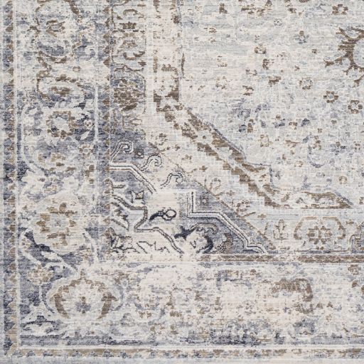 Surya Liverpool Charcoal 5'x8' Area Rug-2