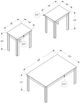 Monarch Specialties Inc. 3 Piece Walnut Table Set-2