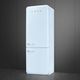 Smeg 50's Style 28'' 18 Cu. Ft. Pastel Blue Bottom Freezer Refrigerator-3