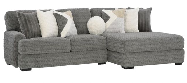 Albany Industries 2-Piece Doodle Iron Sectional-0