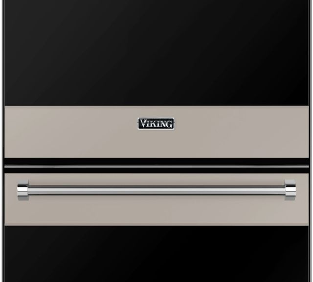 Viking® 3 Series 30" Pacific Grey Double Electric Wall Oven-1