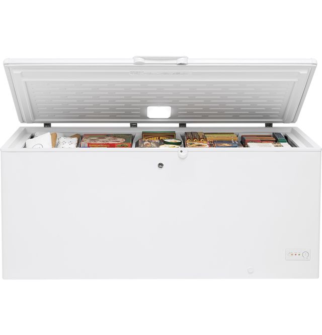 GE® 21.7 Cu. Ft. White Chest Freezer-1